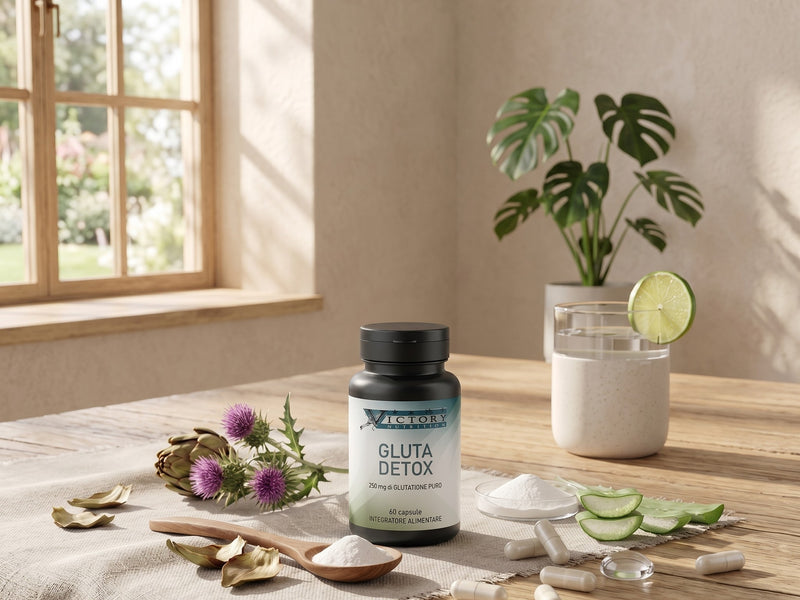 Etichetta Gluta Detox 250mg by Victory Nutrition